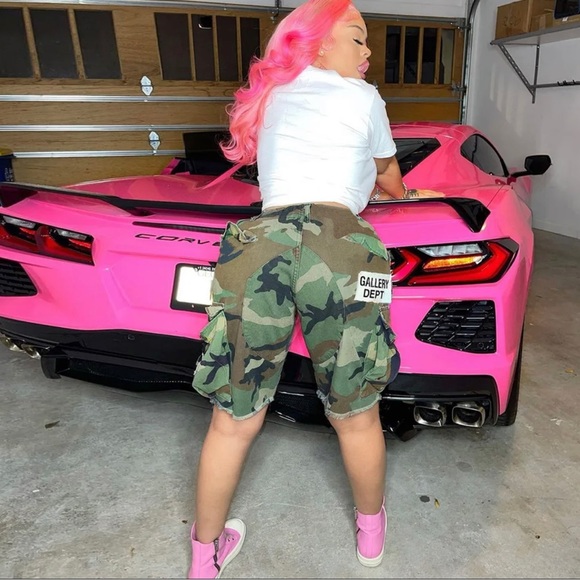 Gallery Dept Camo Shorts - Picture 2 of 6